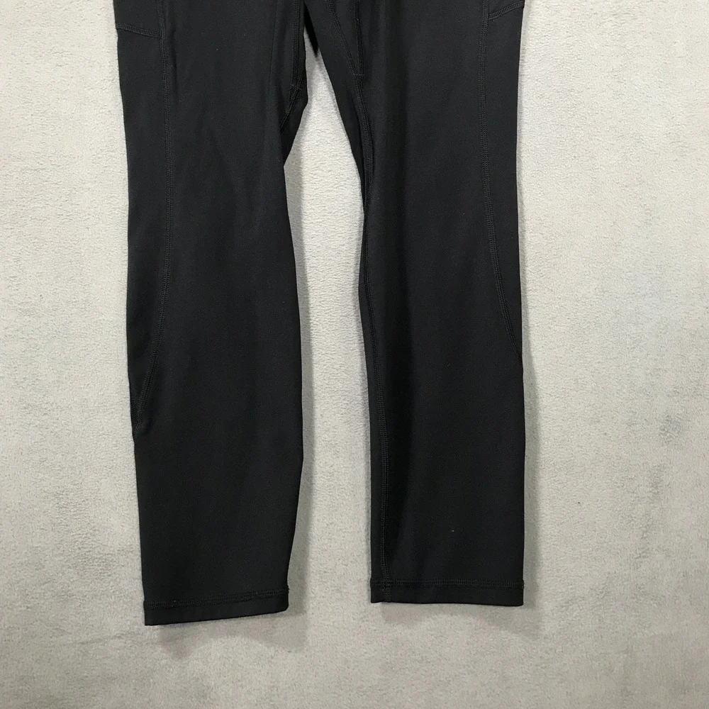 Fabletics Trinity Motion365 High Waisted 7/8 Leggings Medium Black LG2045685